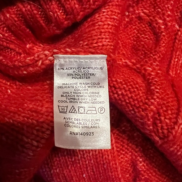 Loft XXL red sweater, never worn but tags removed - Picture 3 of 3